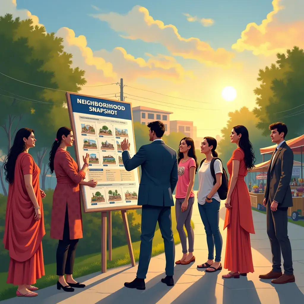 Professional business solutions illustration